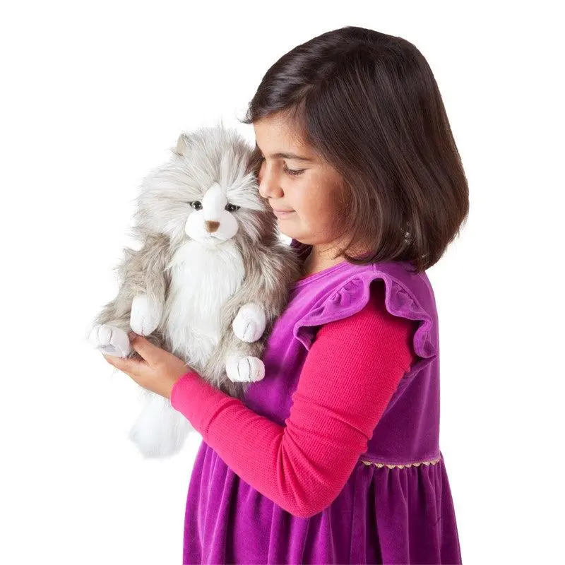 Fluffy Cat Puppet 1