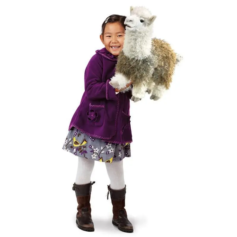 Folkmanis Alpaca Puppet 1