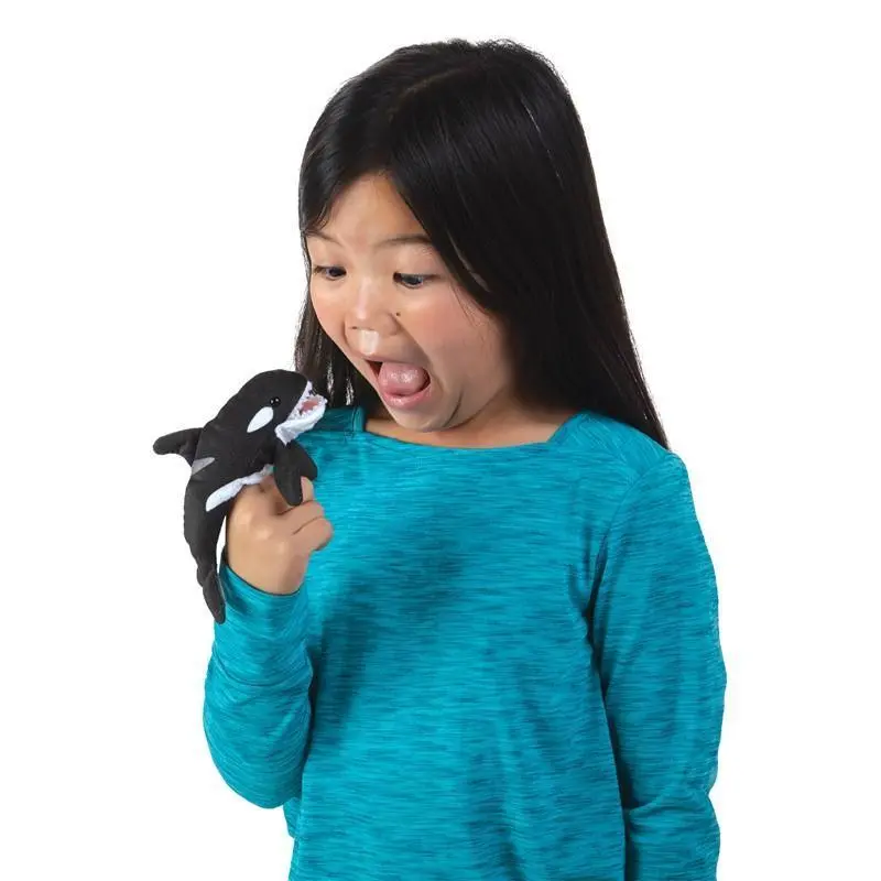 Folkmanis Mini Orca Puppet 1