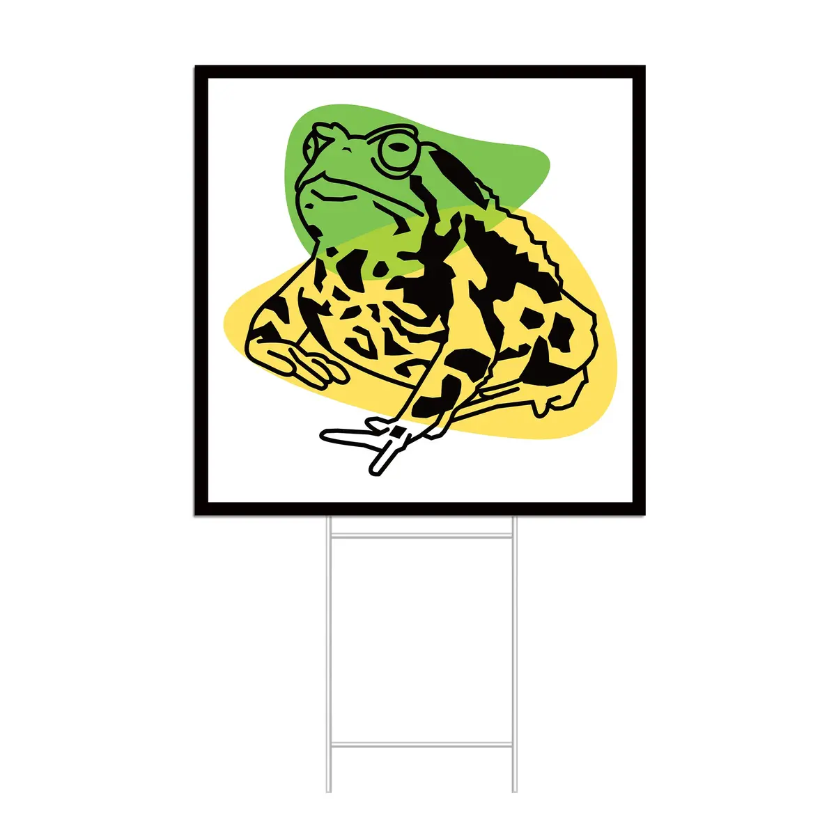 American Toad Yard Sign 1