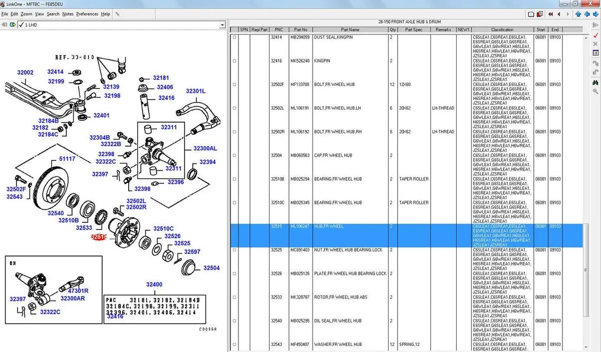 Mitsubishi Fuso Trucks Parts Manual Software (Epc) All Models & Serials Up To 2015 - License For Many Pc's !!! 1