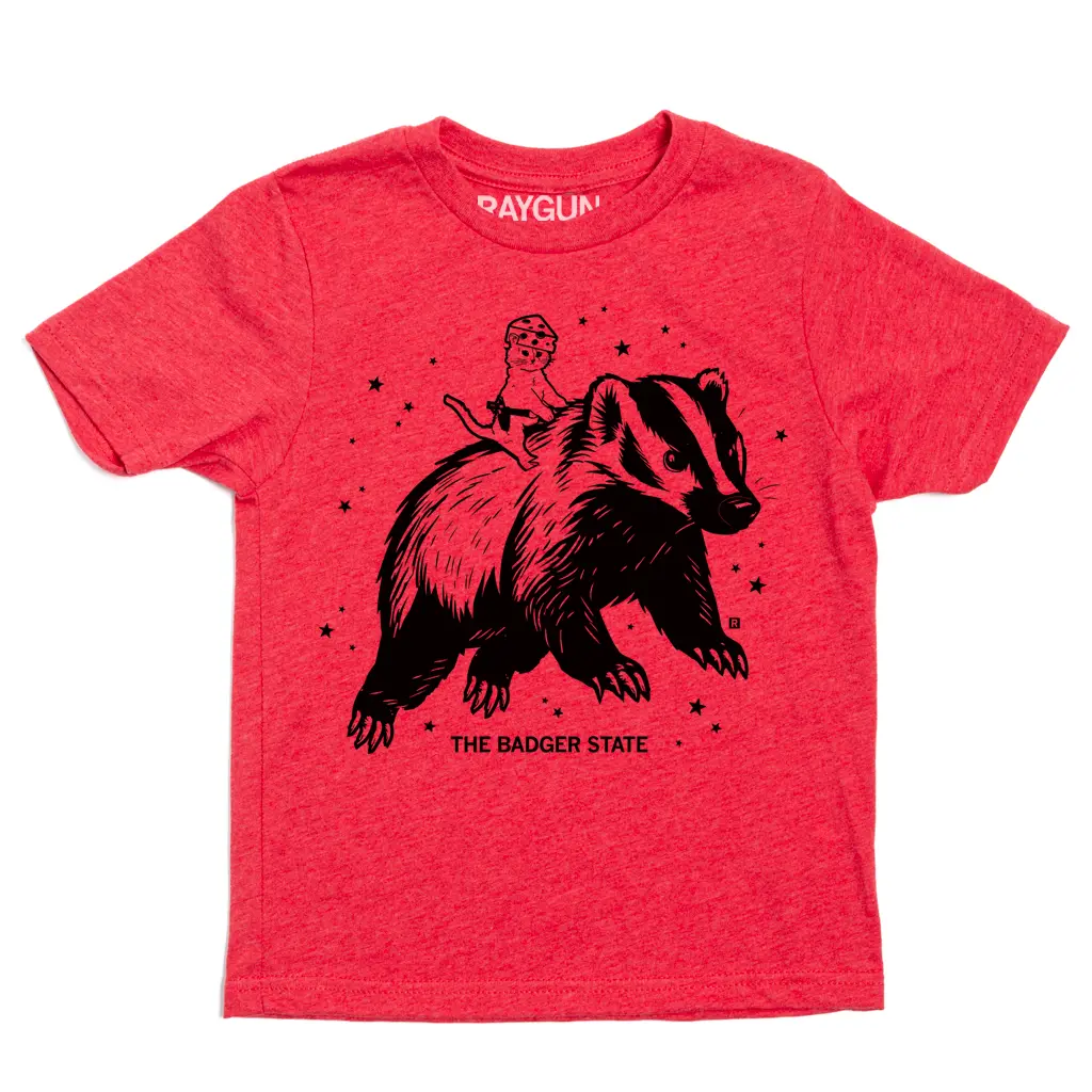 Gary Riding Badger Kids 1