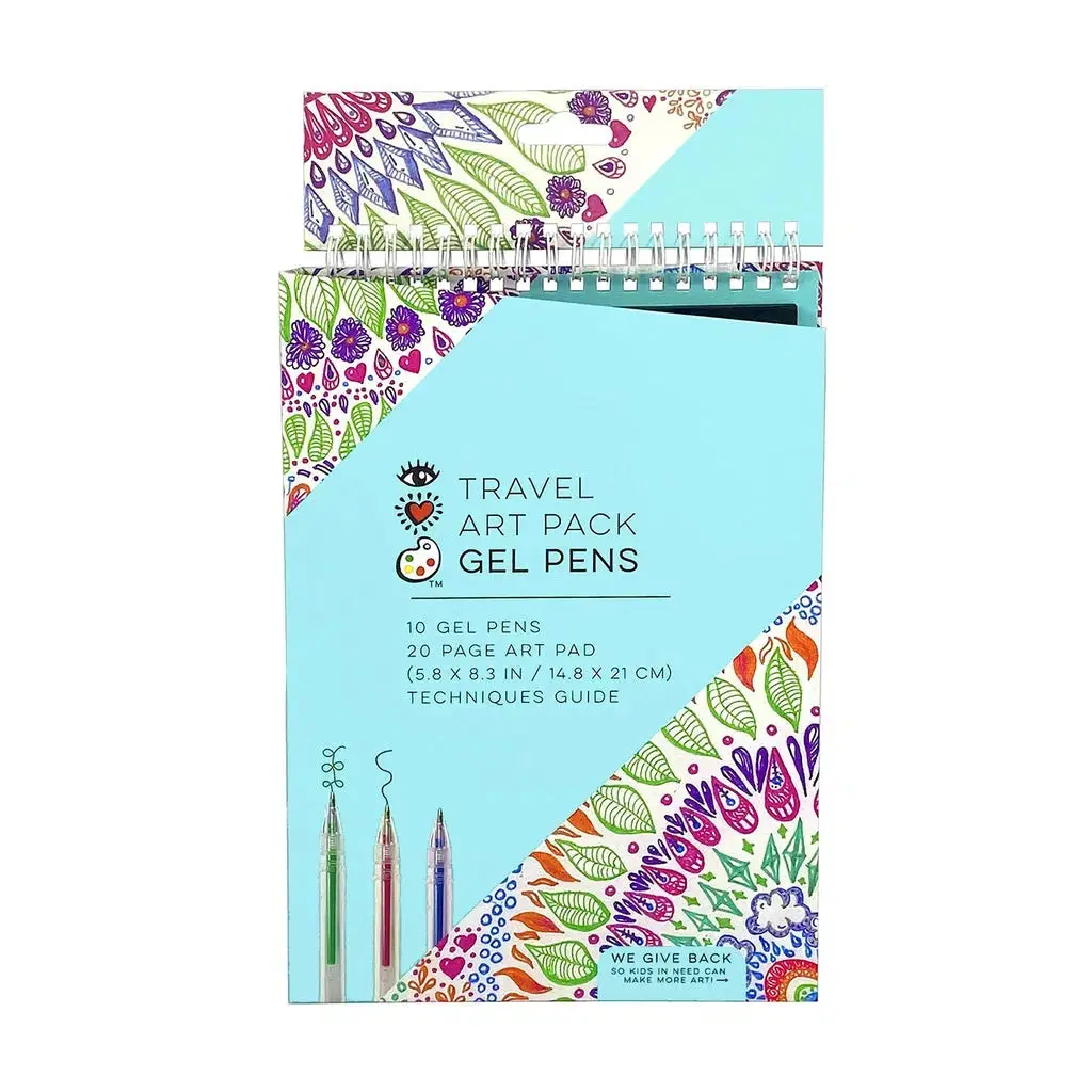 Gel Pens Travel Art Pack 1