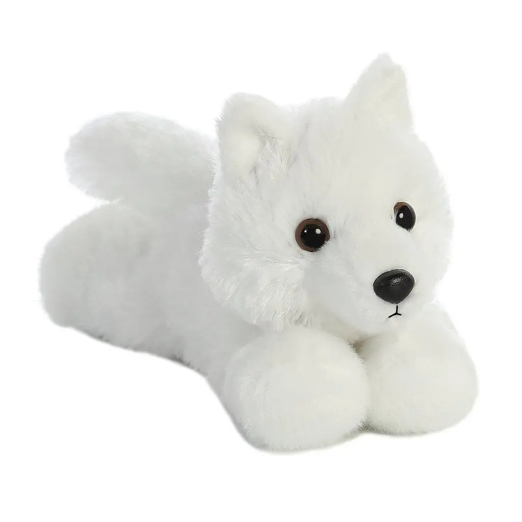 Ghost The White Wolf - Mini Flopsies 1