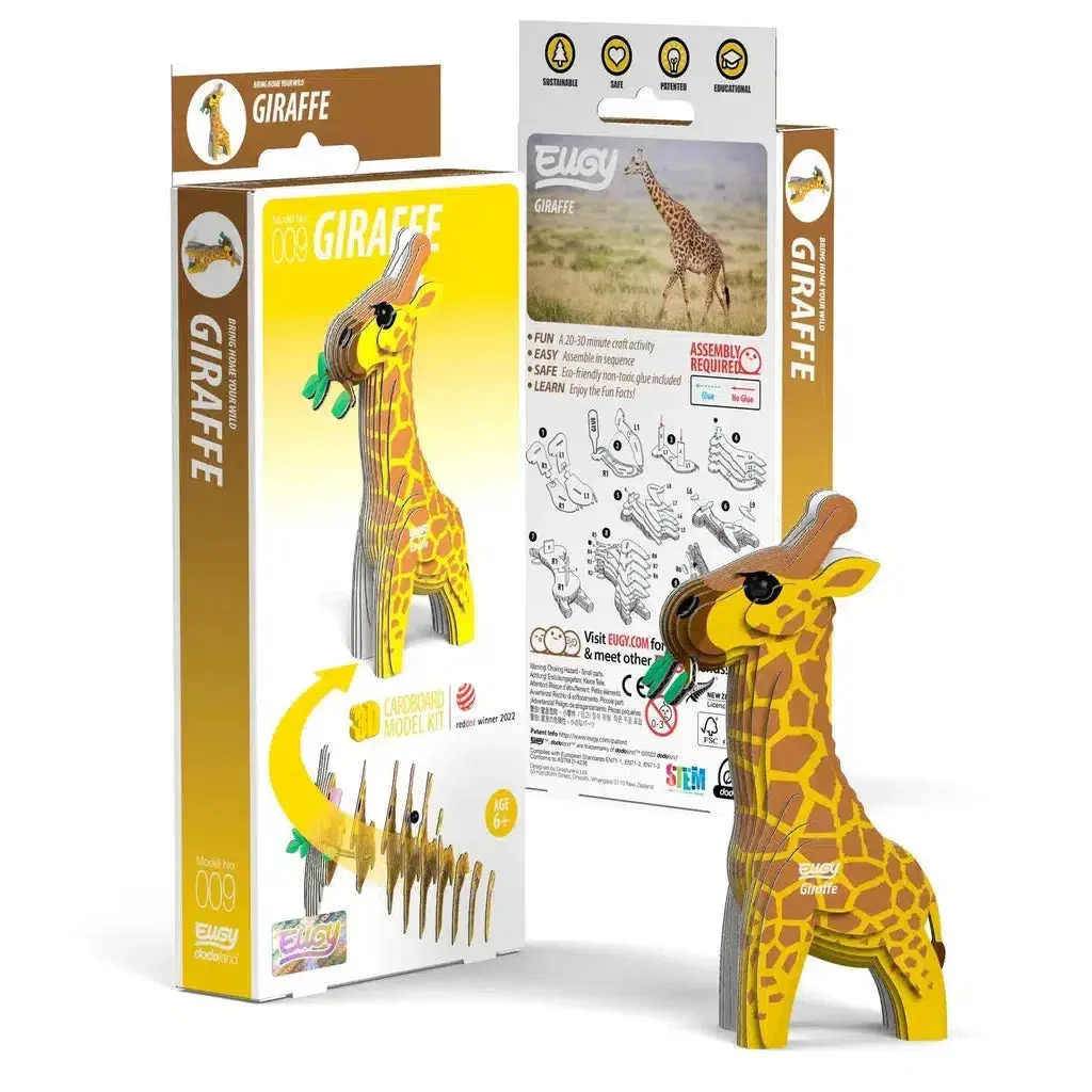 Giraffe 3D Puzzle 2