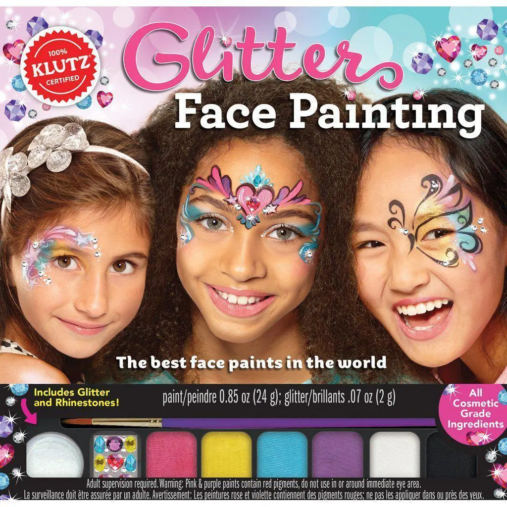 Glitter Face Painting 1