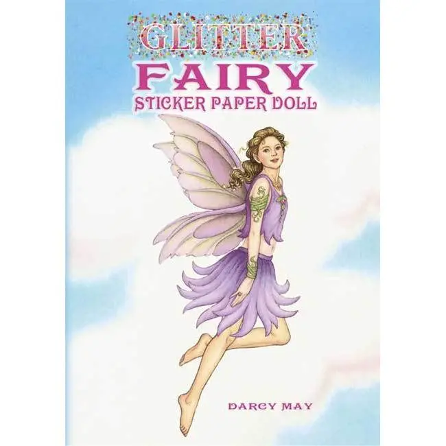 Glitter Fairy Sticker Paper Doll 1