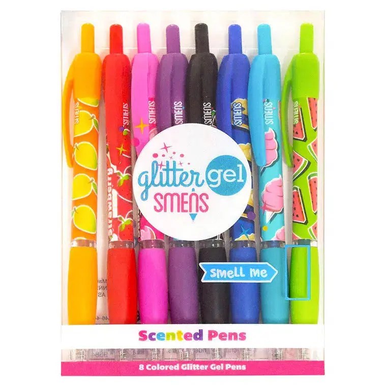 Glitter Gel Pen 8-Pack 1