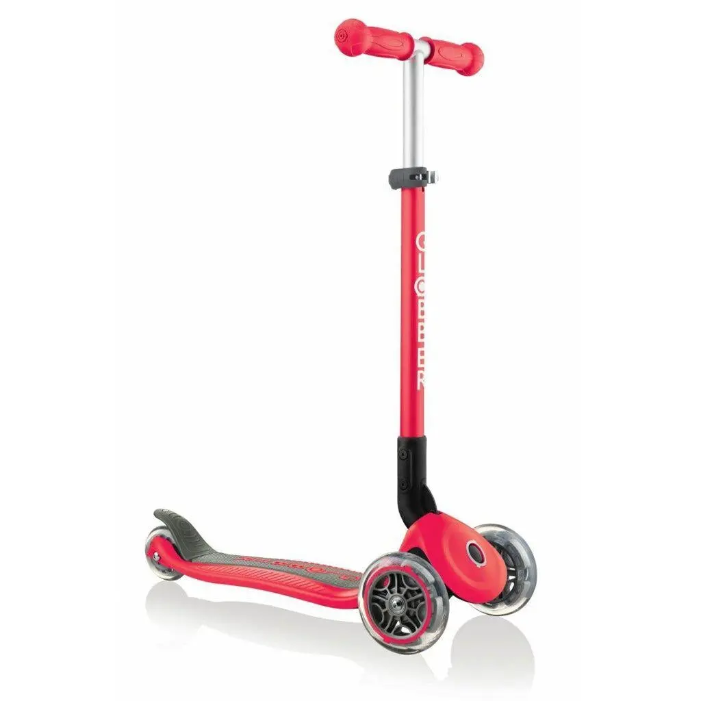 Globber Primo - Foldable Red Scooter 1