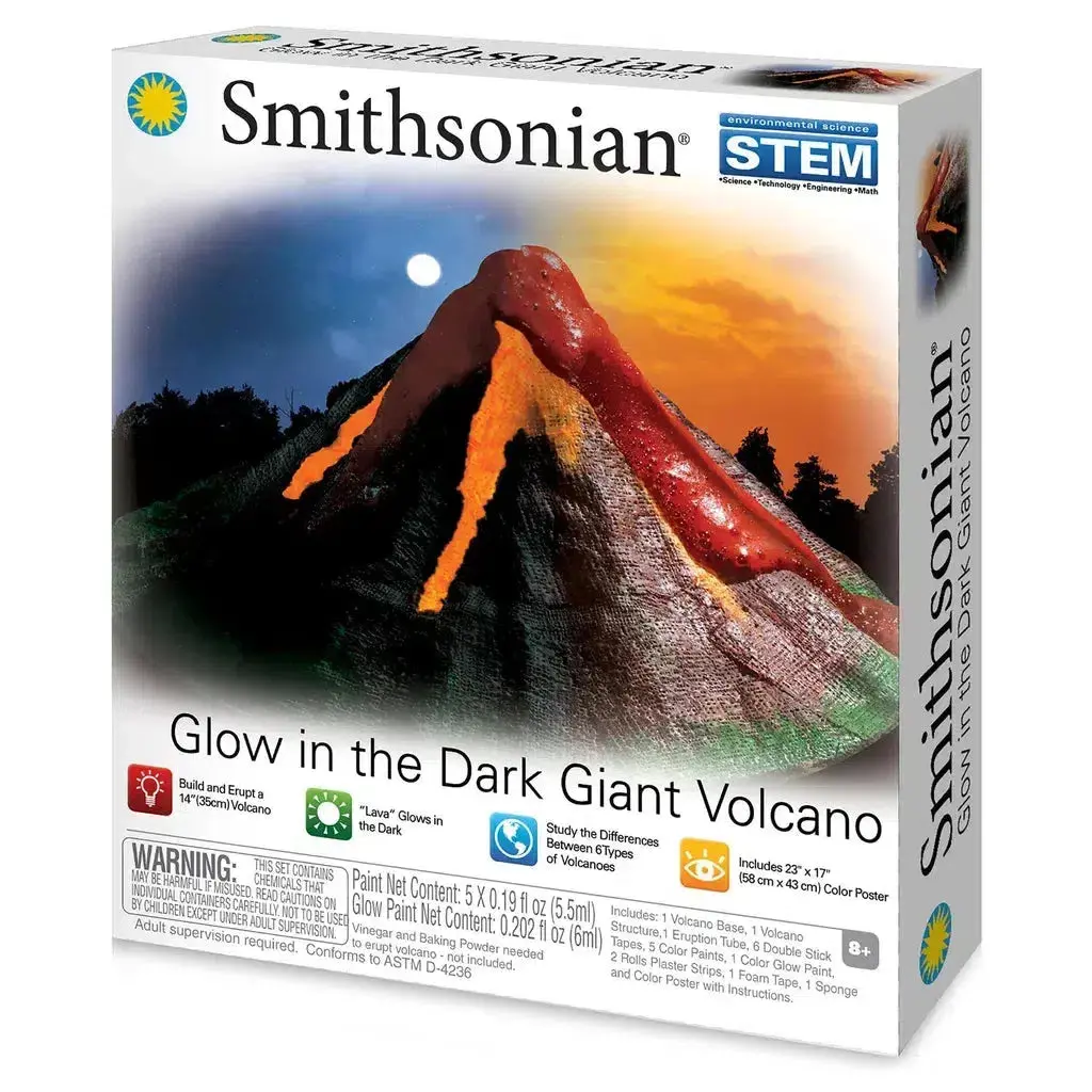 Glow In The Dark Giant Volcano 1