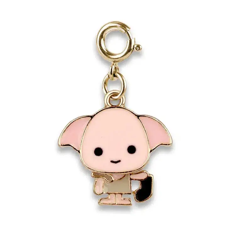 Gold Swivel Dobby Charm 1