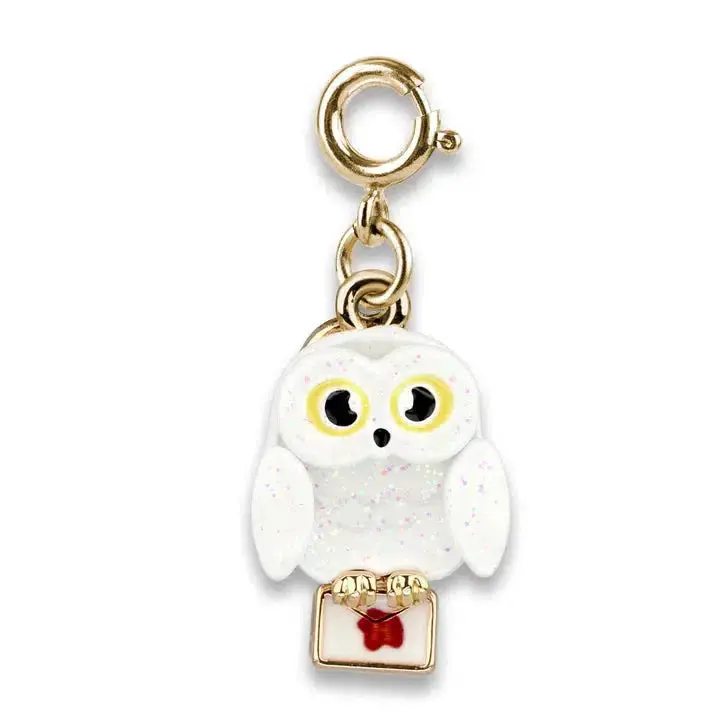 Gold Swivel Hedwig Charm 1