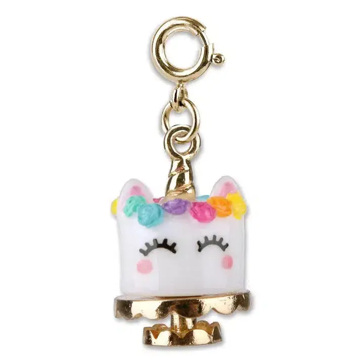 Gold Unicake Charm 1