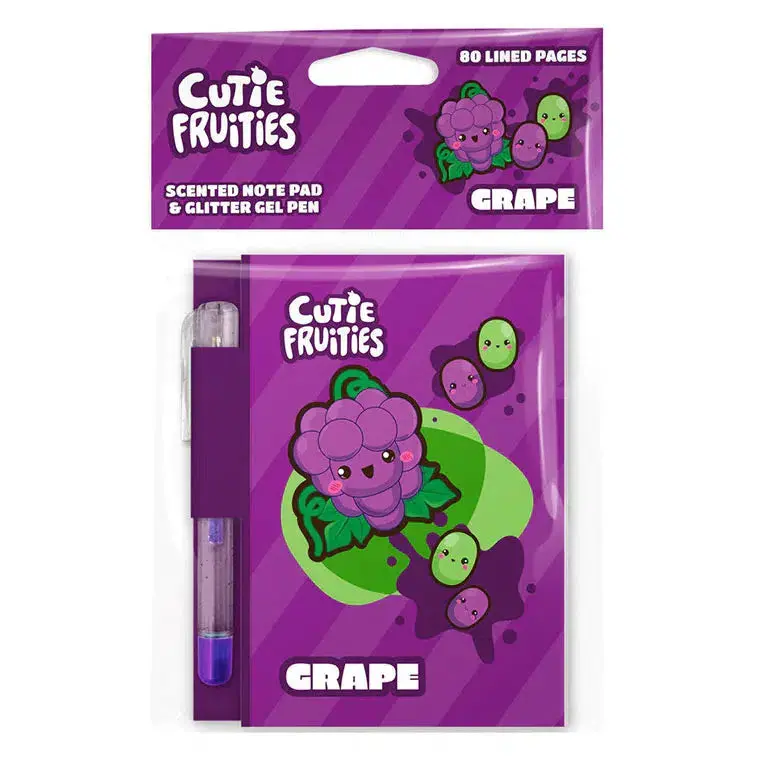 Grape Cutie Fruities Note Pad 1