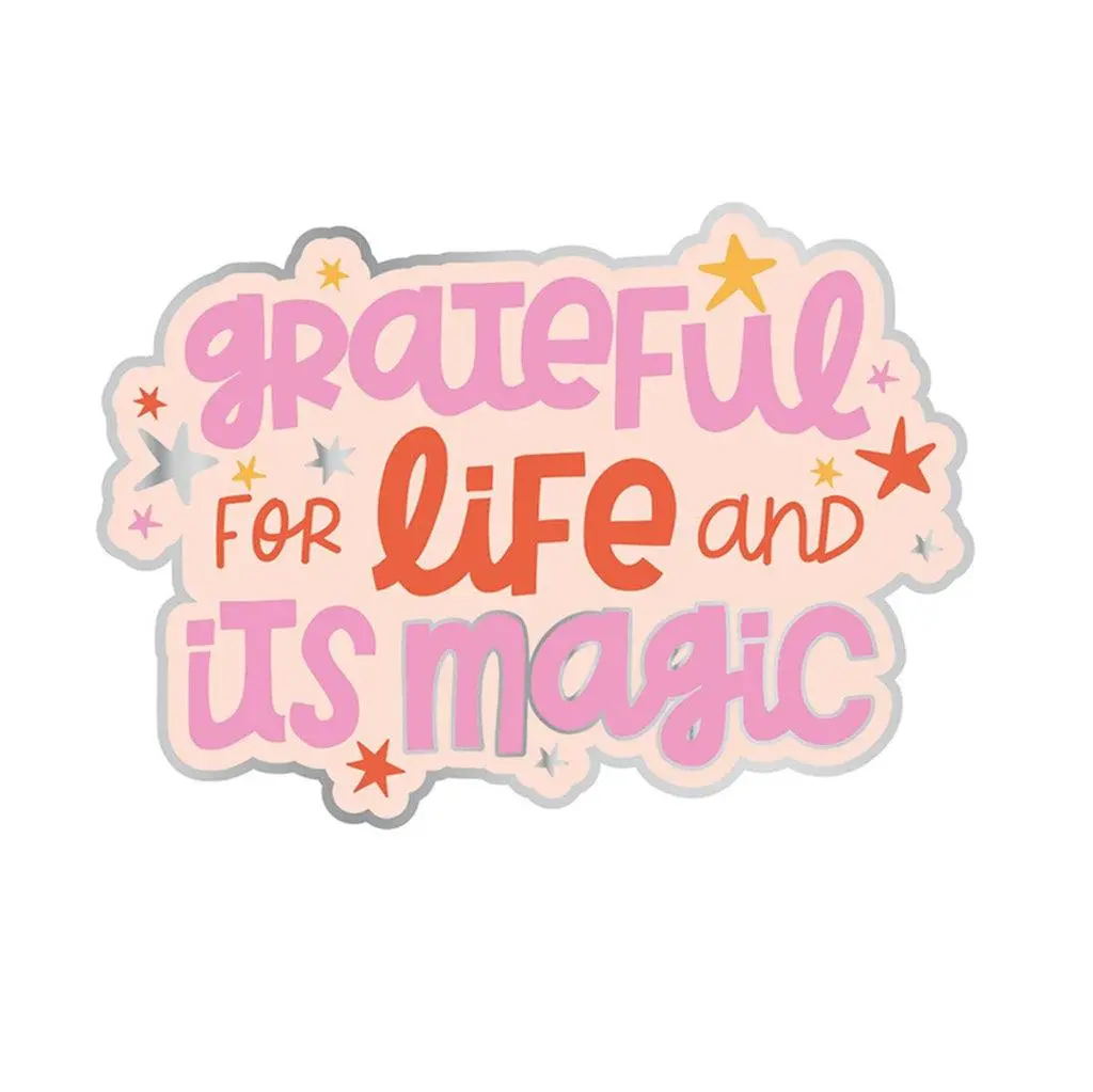 Grateful For Life Vinyl Sticker 1
