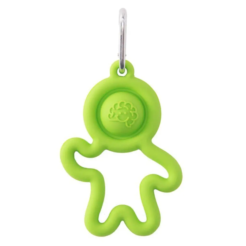 Green Lil' Dimpl Keychain 1