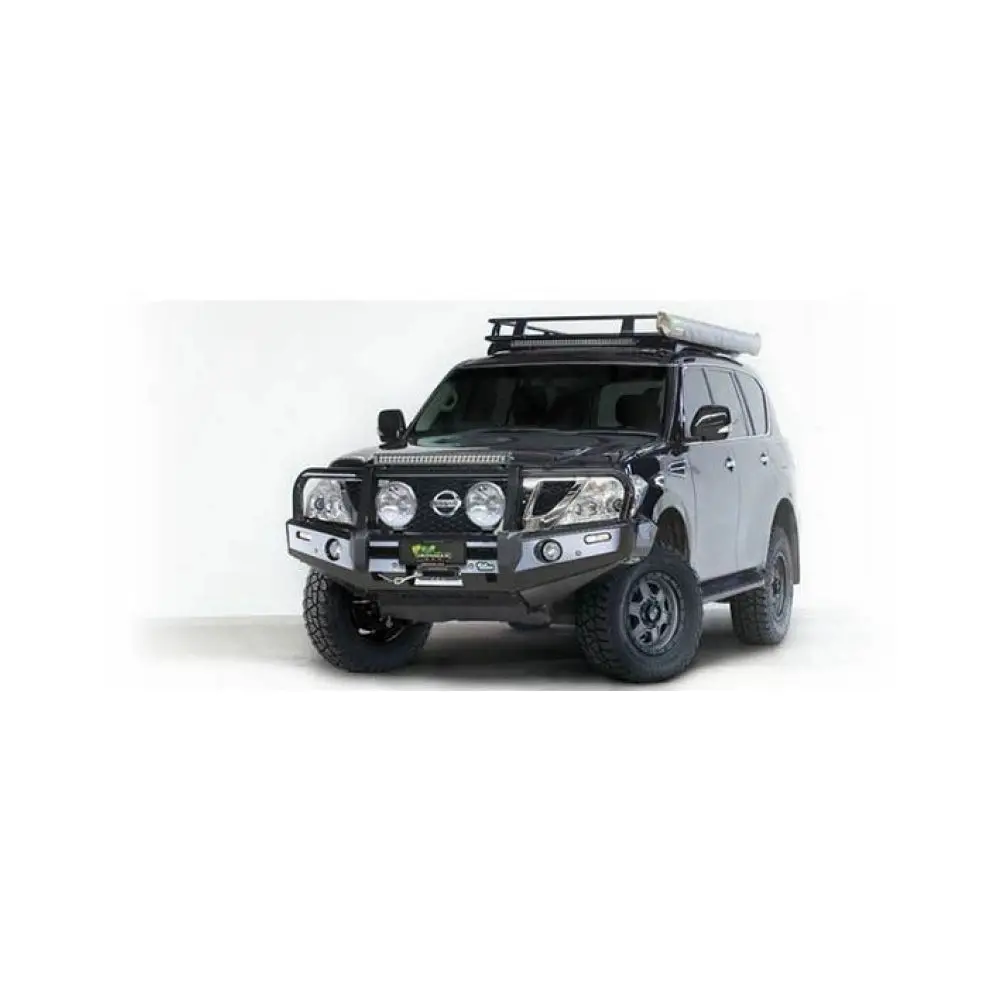 Ironman 4X4 Premium 60.3Mm Tube Bull Bar To Suit Nissan Patrol Y62 Onwards (Not Suitable For Vehicles With Adaptive Cruise Control) 1