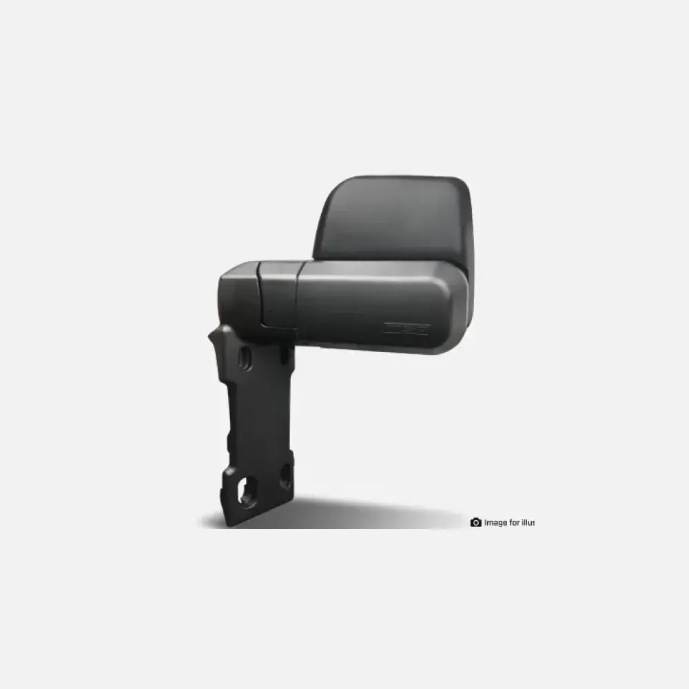 Msa Landcruiser 70-79 Series Towing Mirrors (1984-Current) - Black, Manual, Big Base 1