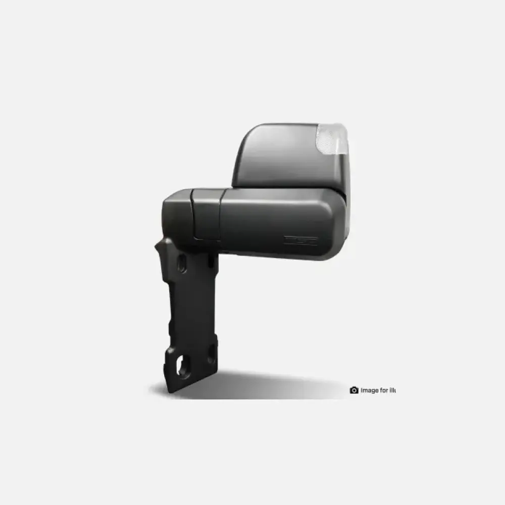 Msa Landcruiser 70-79 Series Towing Mirrors (1984-Current) - Black, Electric Kit, Big Base, Indicators, Switch Kit Included 1
