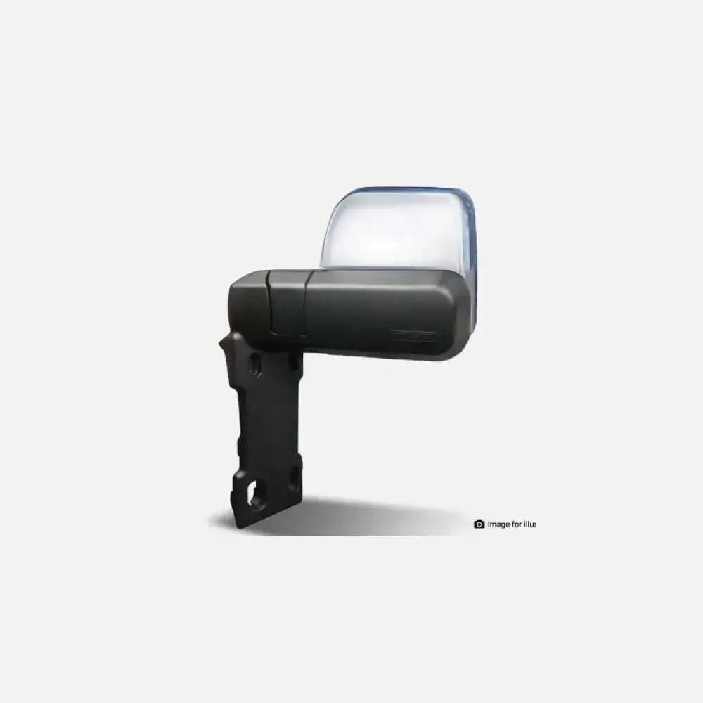 Msa Landcruiser 70-79 Series Towing Mirrors (1984-Current) - Chrome, Manual, Big Base 1