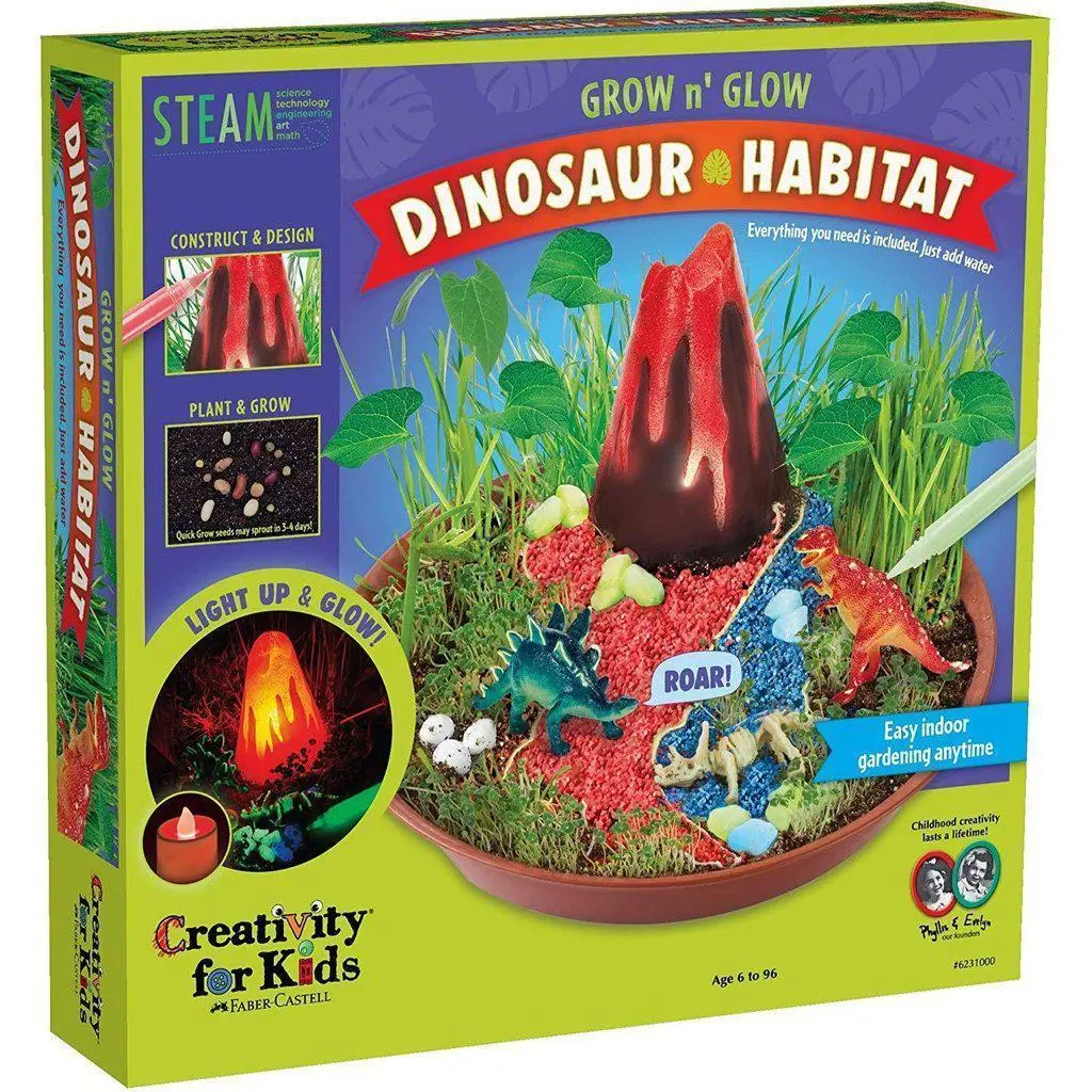 Grow N’ Glow Dinosaur Habitat 1