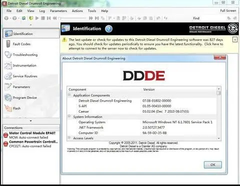 Detroit Diesel Drumroll Engineering (Ddde 7.08) All Parameters 100% Works ! Full Online Installation Service Included ! 2
