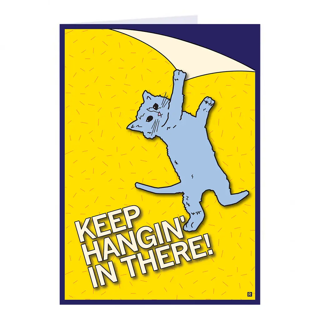 Hangin In There Greeting Card 1