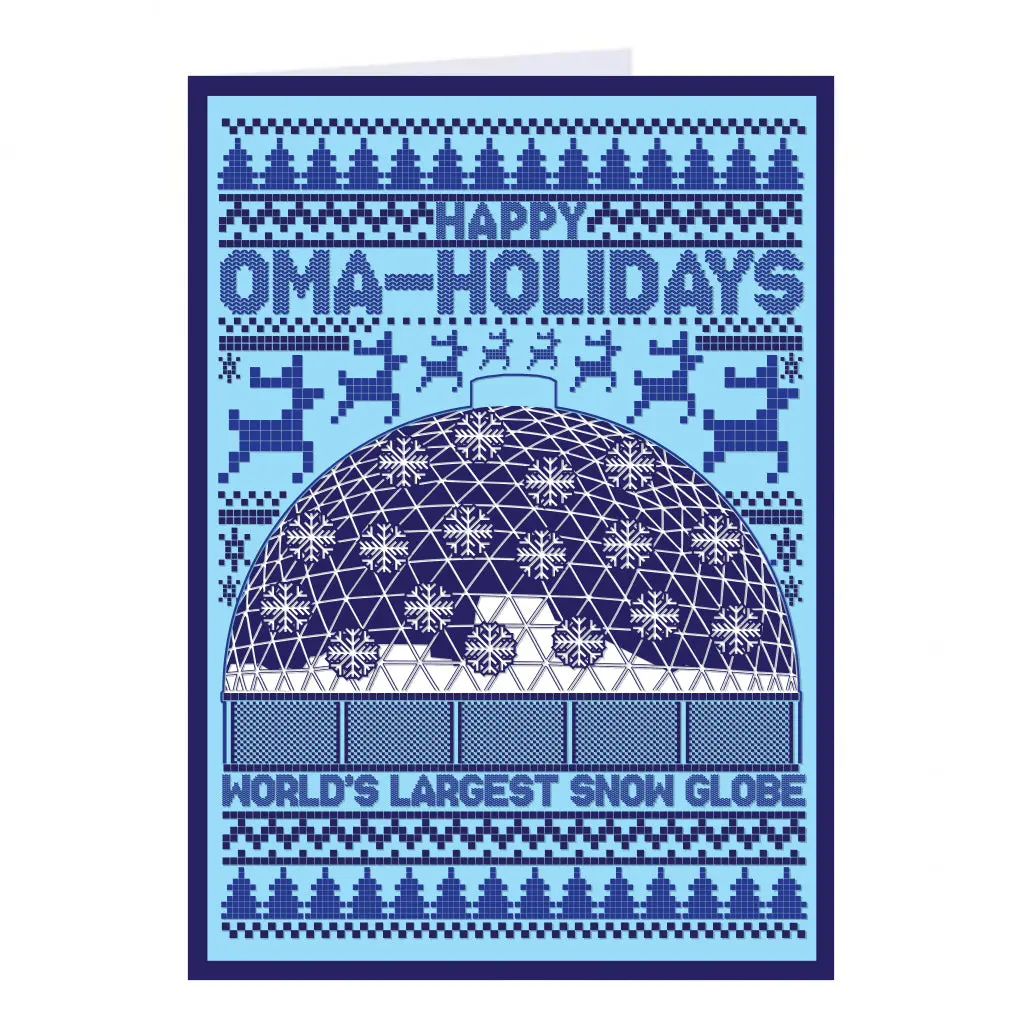 Happy Omaholidays Greeting Card 1