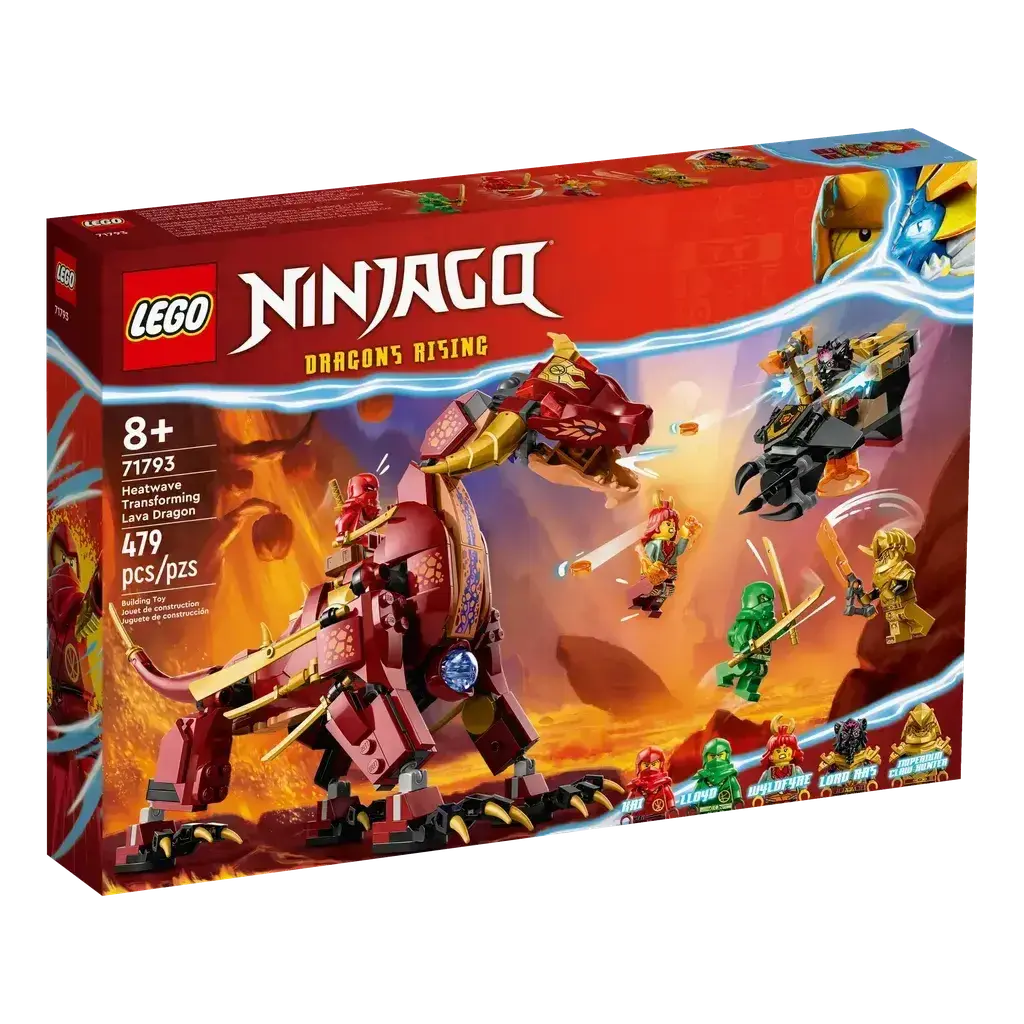 Heatwave Transforming Lava Dragon 2
