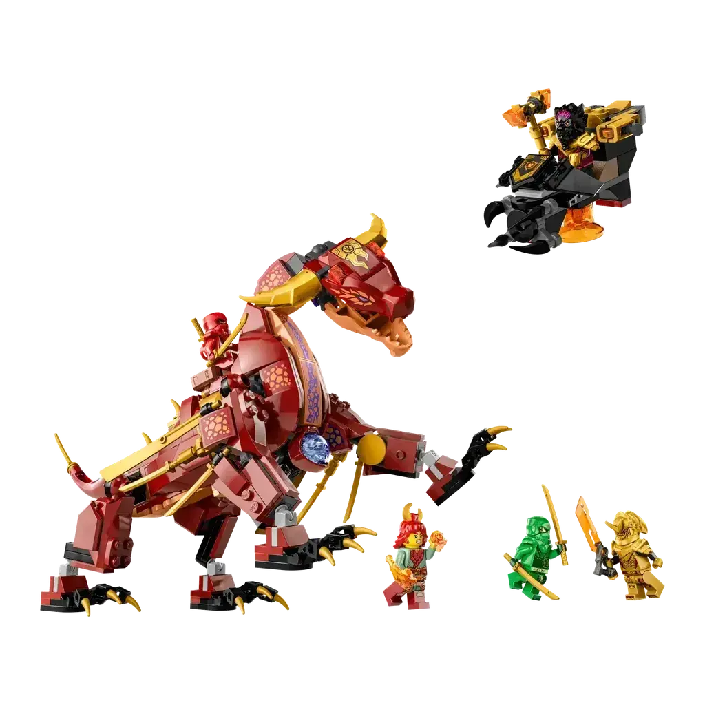 Heatwave Transforming Lava Dragon 1