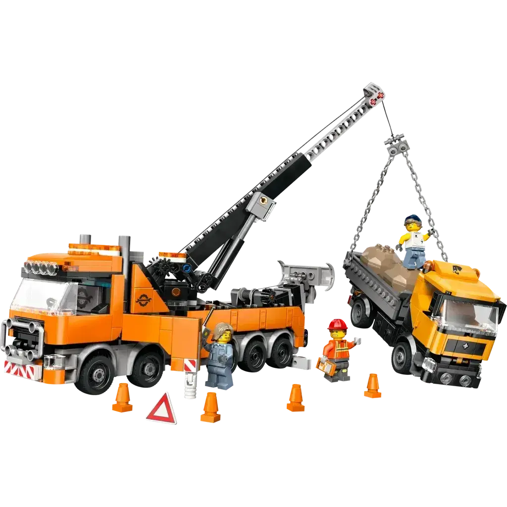 Heavy-Duty Recovery Tow Truck With Crane 1