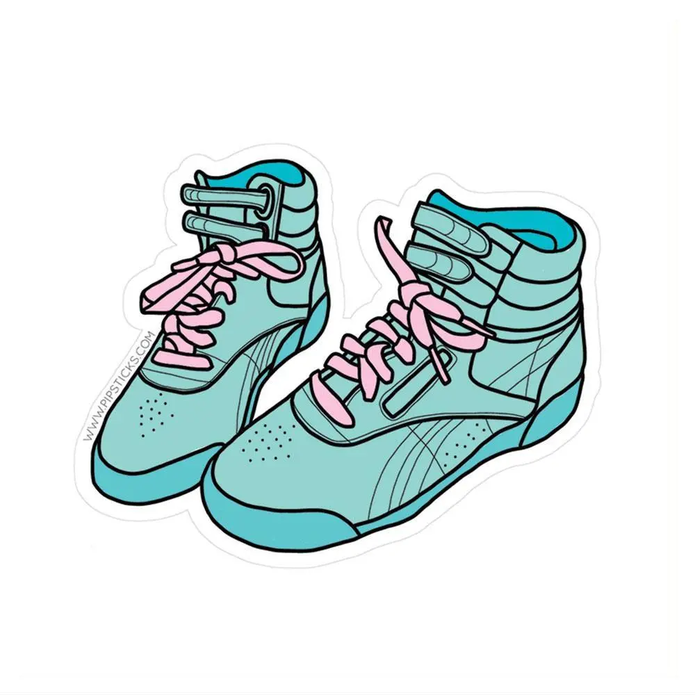 High Tops Vinyl Sticker 1