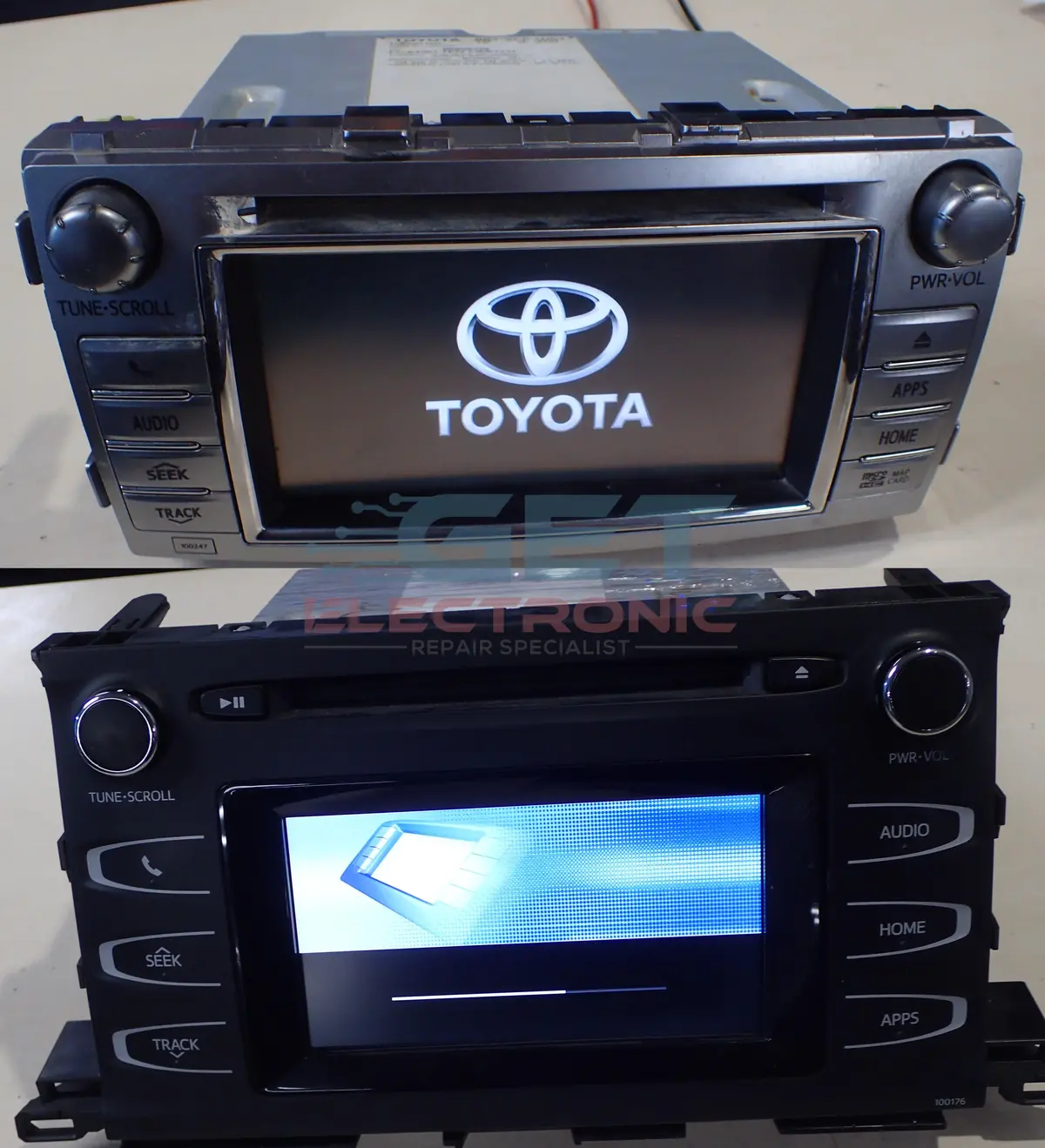 Toyota Hilux Highlander Kulger Radio Unit Touch Screen - Broken Lcd, Display Faulty Repair Service.  Digitizer Repair. 1