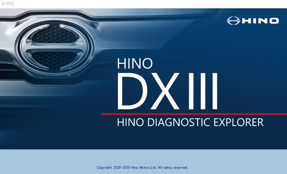 Hino Diagnostic Explorer 3 - Hino Dx3 1.26- Latest & Best Version 2026 1