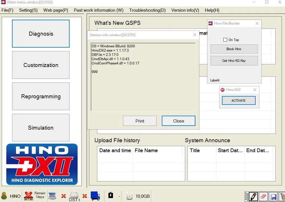 Hino Diagnostic Explorer 2 - Hino Dx2 1.1.18.6 & Troubleshooting Files - Latest Version 2018 1
