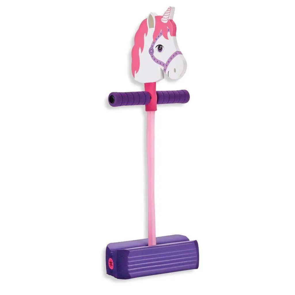 Hop & Squeak Unicorn Pogo Jumper 1