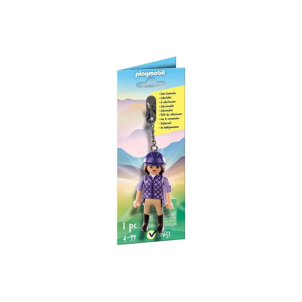 Horse Rider Keychain 1