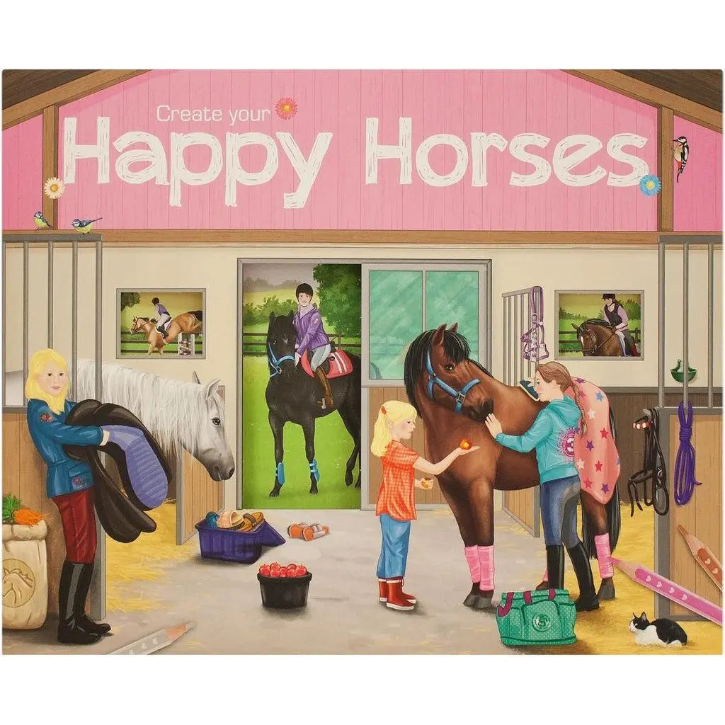 Horses Dreams Happy Horses Sticker Book 1