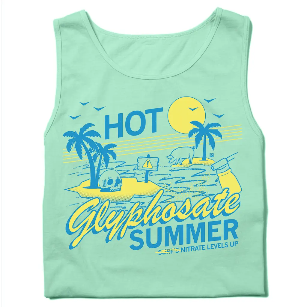 Hot Glyphosate Summer Heavyweight Tank Top 1