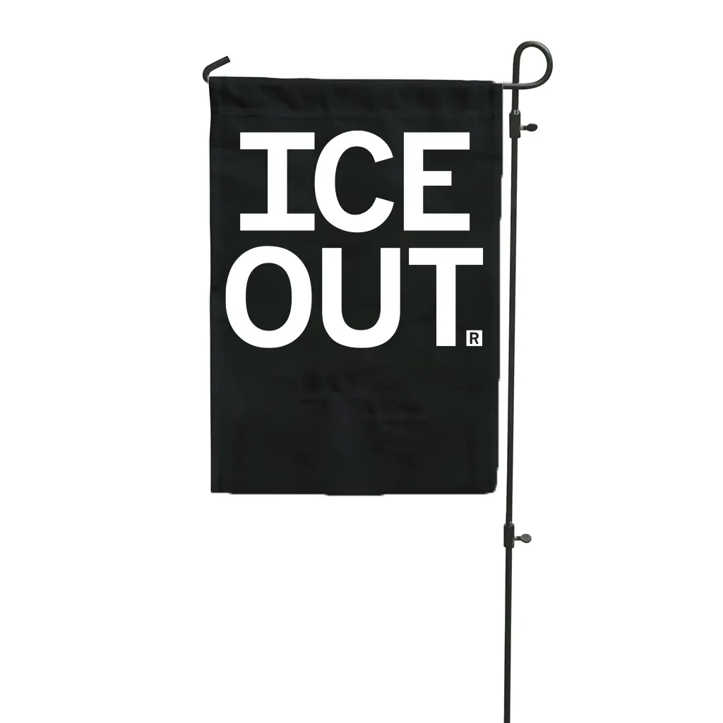 Ice Out Garden Flag 1
