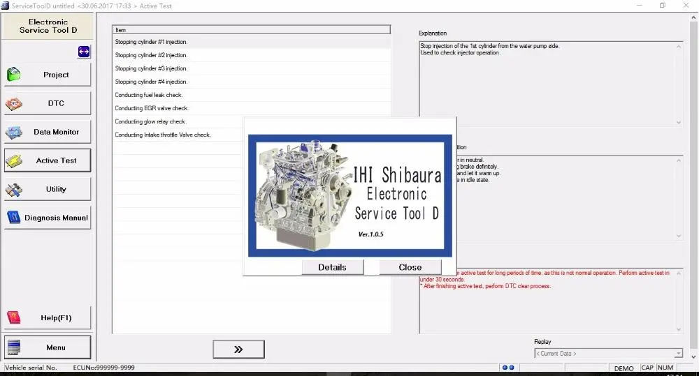 Ihi Shibaura Electronic Service Tool Diagnostic Software 1