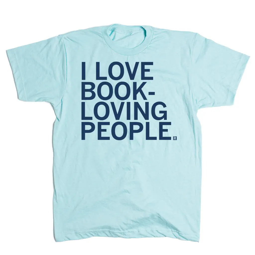 I Love Book Loving People Blue 2