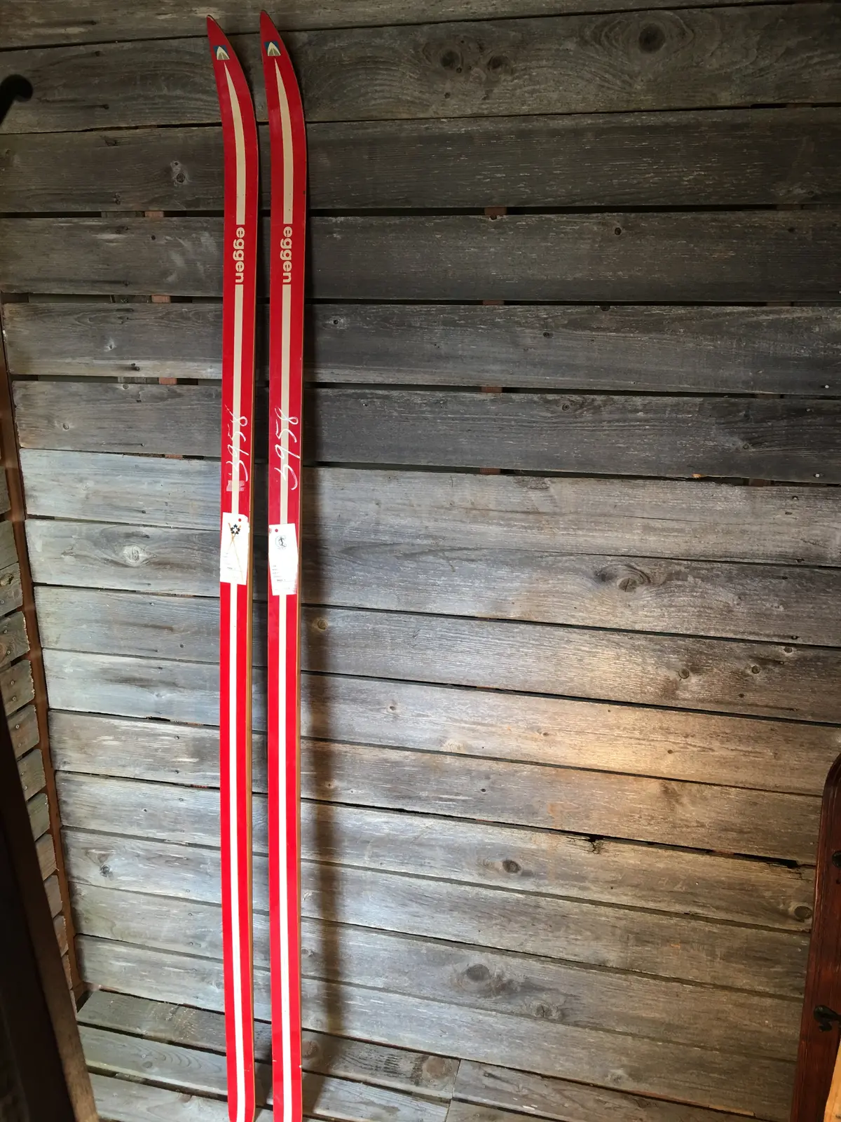 Decorative Wooden Skis - Vintage 2