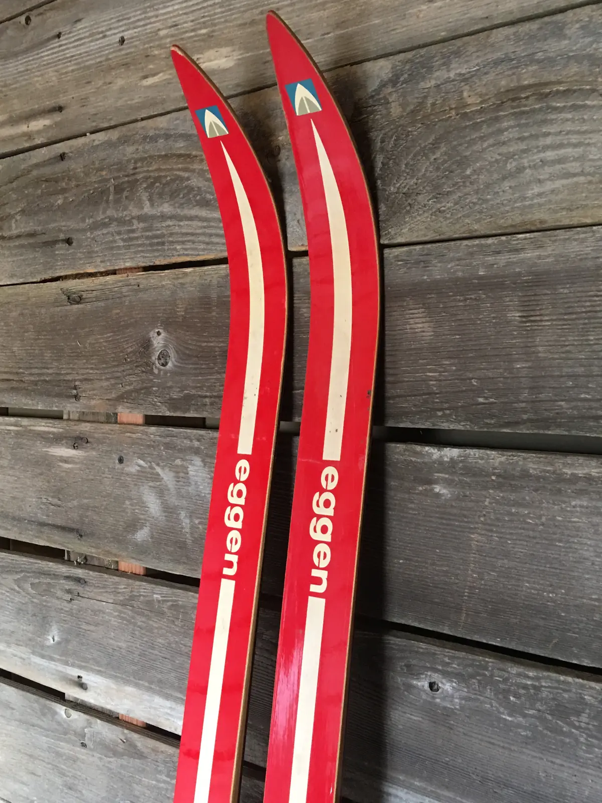 Decorative Wooden Skis - Vintage 1