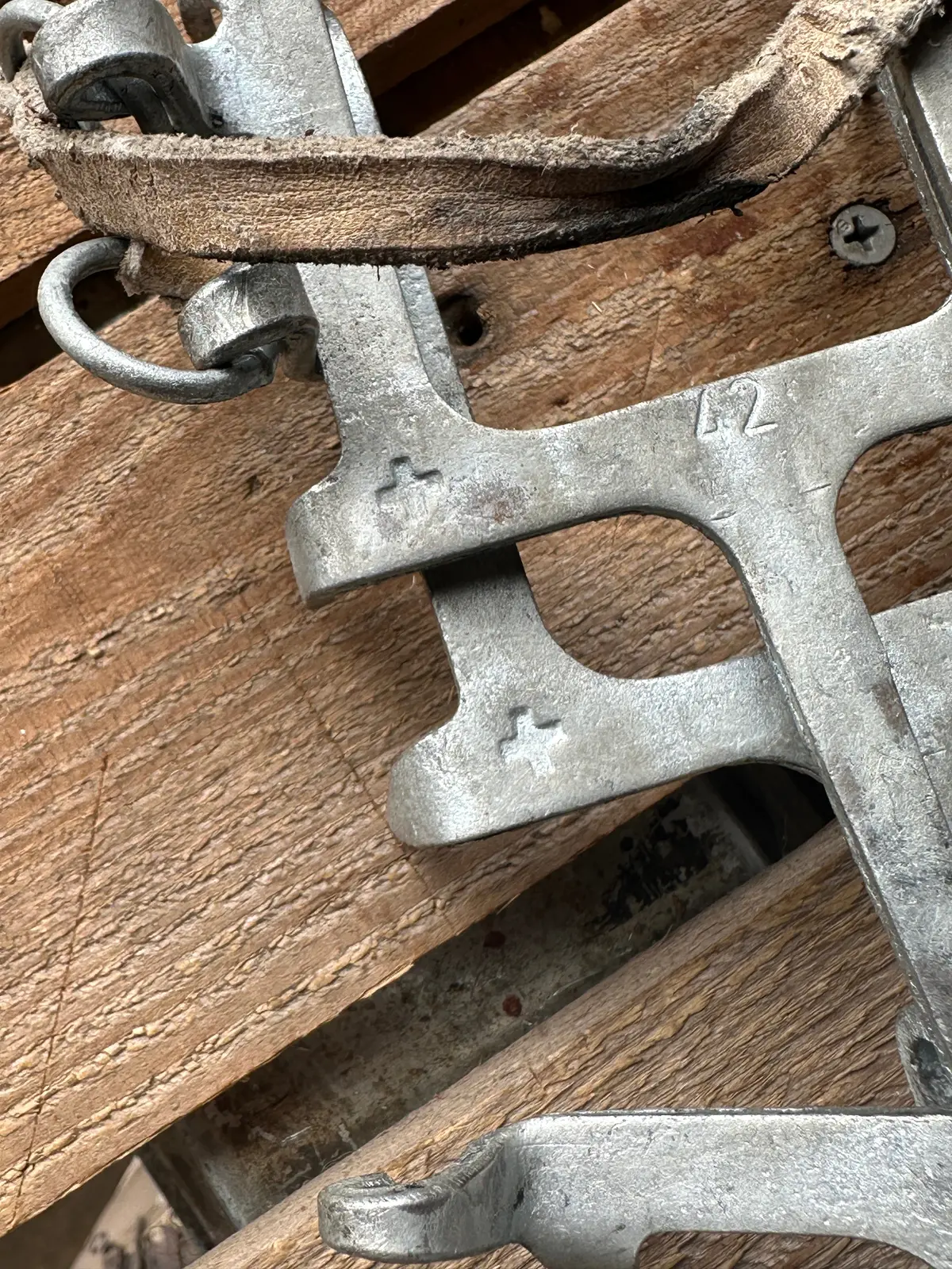 Vintage Swiss Ice Climbing Crampons 2