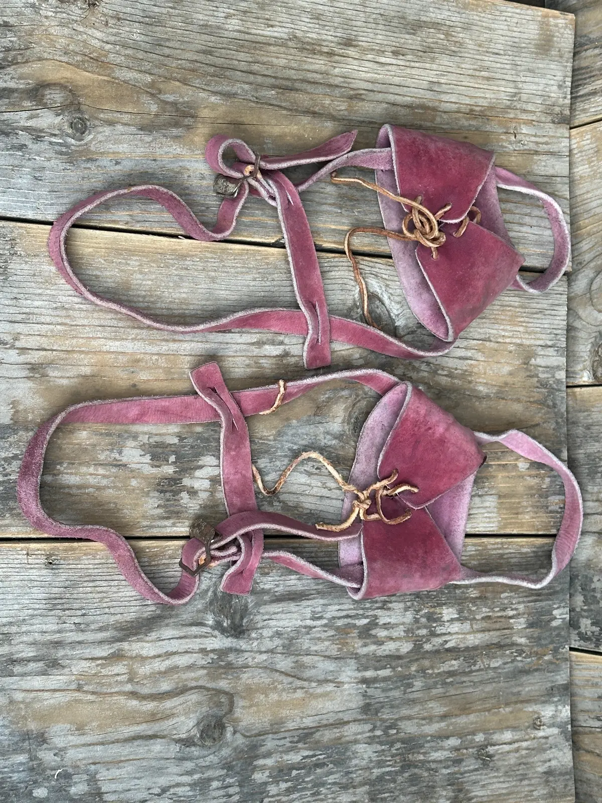 Leather Snowshoe Bindings (Replacement) 1