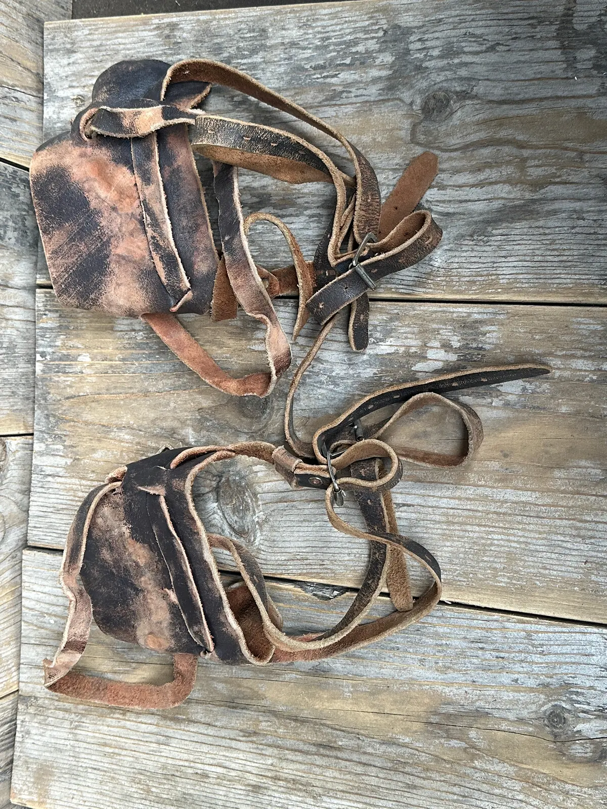 Leather Snowshoe Bindings (Replacement) 2
