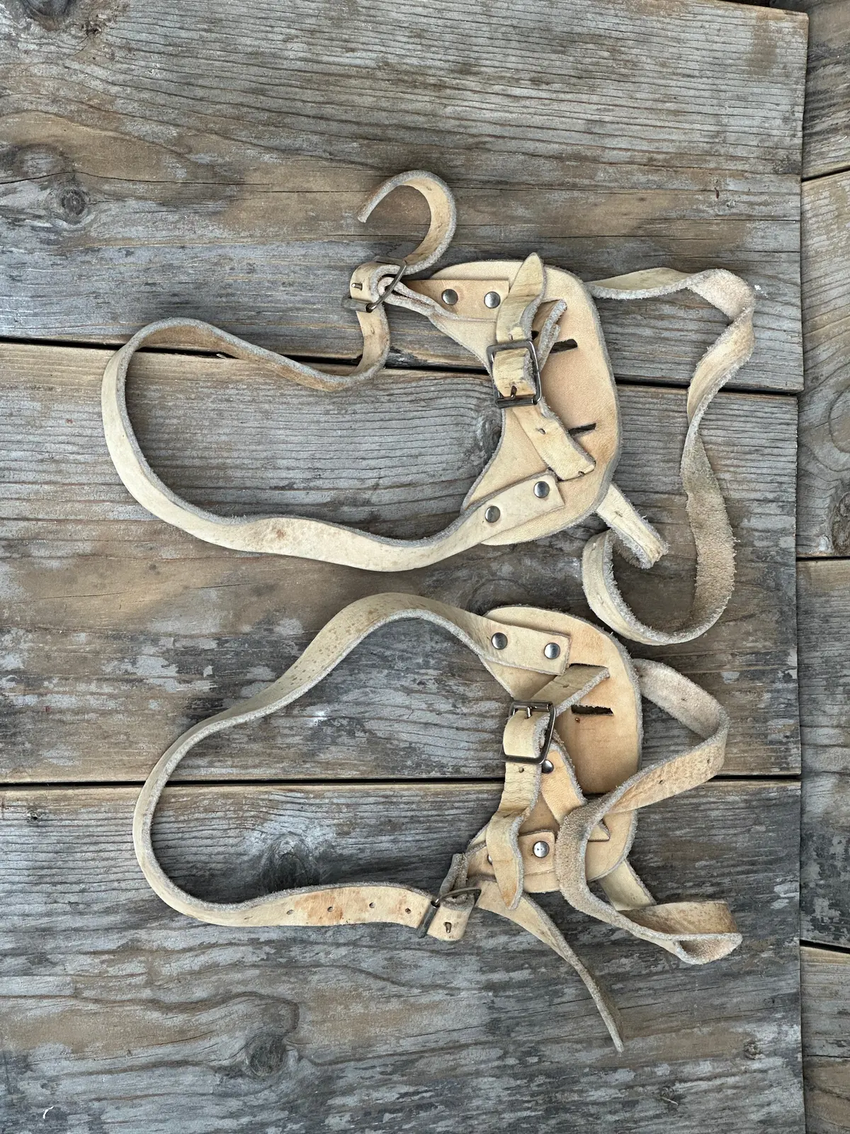 Leather Snowshoe Bindings (Replacement) 1