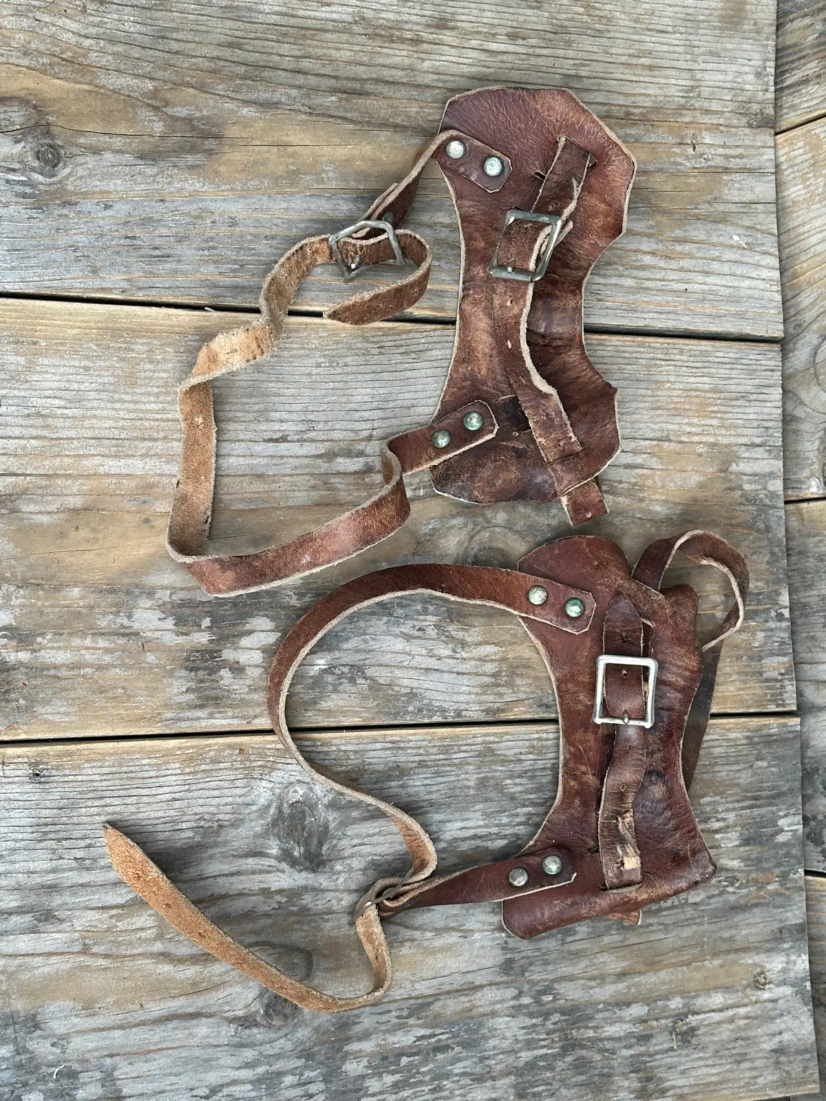 Leather Snowshoe Bindings (Replacement) 1