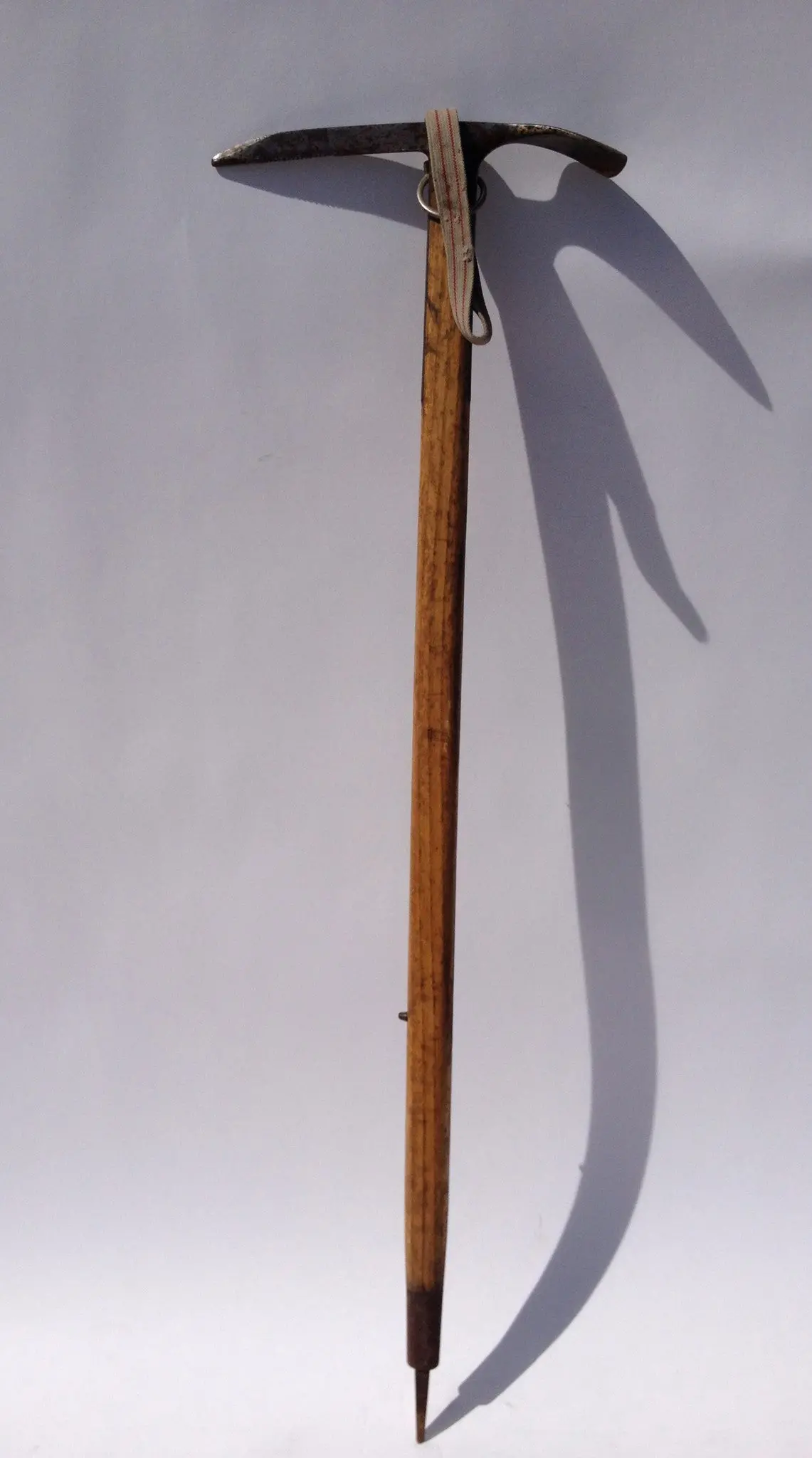 Vintage Swiss Military Mountaineering Ice Axe 1